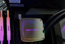 Another closer look at the cooler after installation