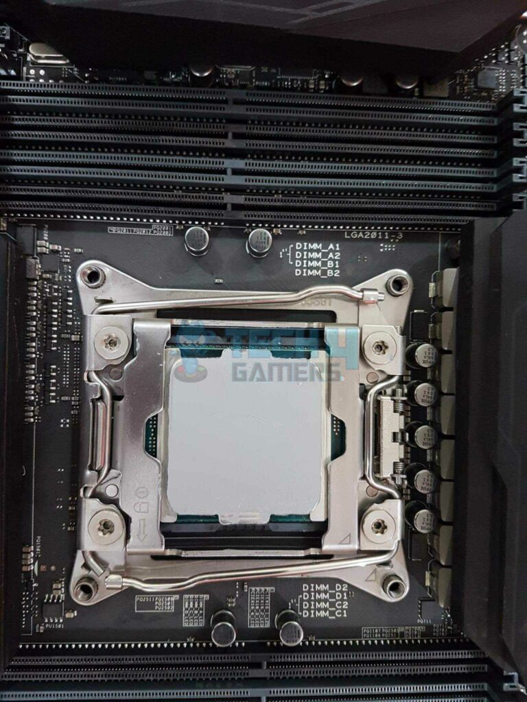 Old Layer Of Thermal Paste
